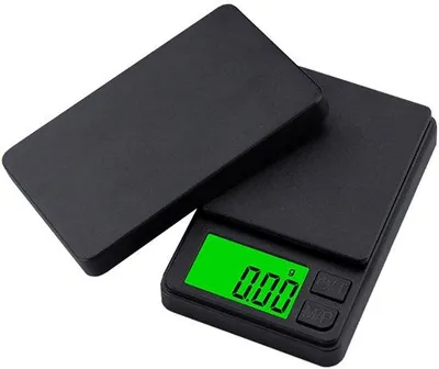 Obrázek produktu pro Digitální váha – 0,01 g/1000 g – multifunkční – s LCD displejem pro potraviny, šperky, léky, laboratoře, kávu