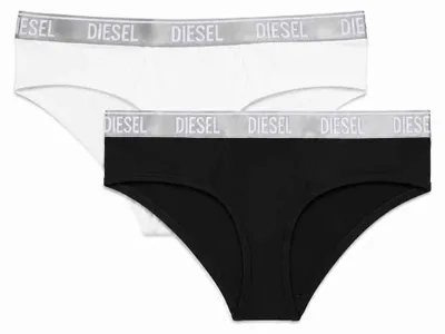 Produktbild von Diesel Damen "UFPN-OXYS-Twopack Hipster Slips 2er Pack #98