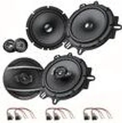 Produktbild von Pioneer TS-A1600C TS-A1670F  vorne hinten Einbauset für Golf 3 Vento Passat 35i