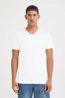 Produktbild von BLEND BHDinton V-neck tee 2-pack V-neck tee 2-pack Herren T-shirt Kurzarm Shirt Basic