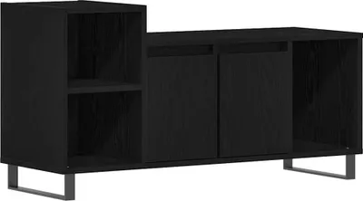 Produktbild von TV-Schrankset Schwarz Eichen-Optik 100 x 35 x 55 cm