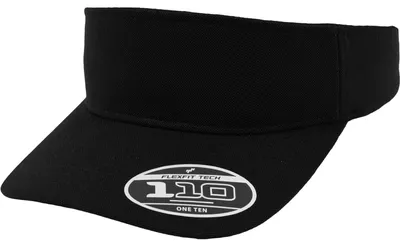Image de FLEXFIT 8110 | 110 Visor Cap, absorbant la transpiration - Couleur : Noir - Taille : One Size
