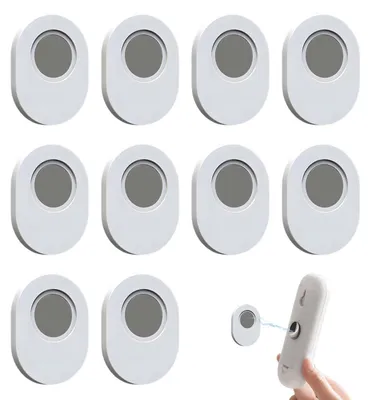 Produktbild von Magnetische Fernbedienungshalter, 10 Stück, Wandmontage