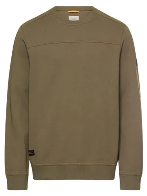 Produktbild von camel active Herren Pullover mit Backprint Olivgrün, Menswear-XL