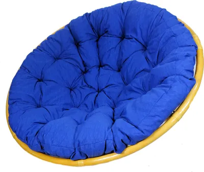 Produktbild von Polster, Kissen, Auflage, Ersatzpolster für Rattan Papasansessel, Stoff Uni Living 226 D 120 cm