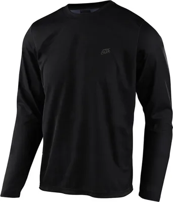 Produktbild von Troy Lee Designs Flowline Fahrrad Jersey Farbe: Schwarz, Grösse: S