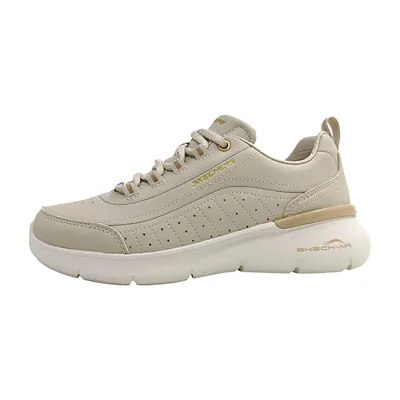 Produktbild von Skechers SkechAir Damenschuhe Schnürschuhe Sportive Schnürer Beige Freizeit, Schuhgröße:38 EU