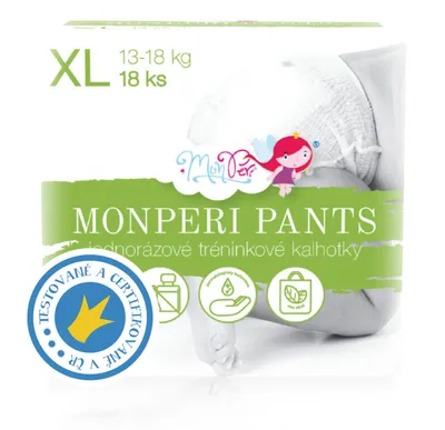 Image de MonPeri Culotte jetable pour enfants XL 13-18kg