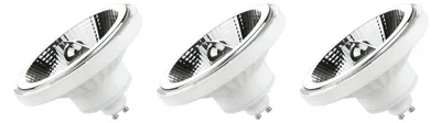 Produktbild von Spectrum GU10 LED Spot Lampe 1200lm 3000K Warmweiß 230V 3 Stück