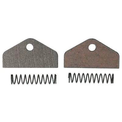 Produktbild von vhbw 2x Kohlebürste Ersatz für Miele 1454591, 4490382, 6597490 5007, M1454591 für Trockner, Kondenstrockner + Feder, Dunkelgrau