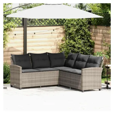 Produktbild von Rattan Gartenmöbel Set Balkon Lounge L-Form