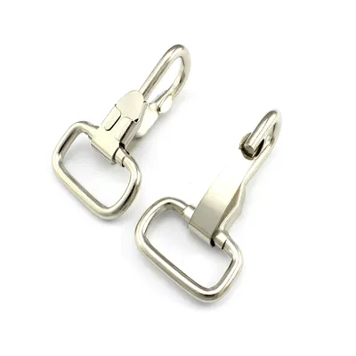 Produktbild von 10 Karabiner mit Federverschluss 70 x 42mm Stahl Haken