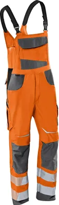 Produktbild von Kübler Reflectiq Latzhose PSA 2 warnorange/anthrazit Gr. 62