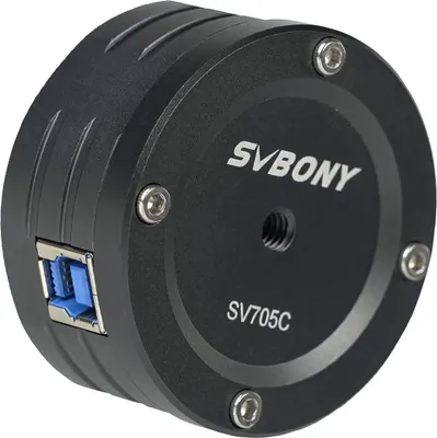 Produktbild von Svbony SV705C Astrokamera, USB3.0 FarbKamera mit IMX585 Color CMOS ST4 Port Groß Full Well, Teleskop Okular Kamera für Planetare Fotografie