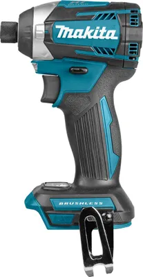 Zdjęcie produktu dla Makita DTD154Z, Sterownik udarowy, Uchwyt pistoletowy, 1/4", Czarny, Niebieski, Bezszczotkowy, 3800 RPM