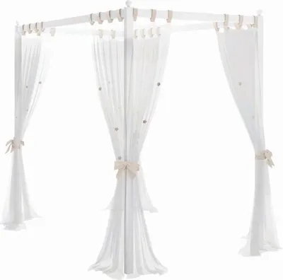 Obrázek produktu pro Cilek RUSTIC WHITE baldachýn pro dětské postele bílý