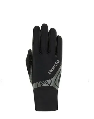 Produktbild von Roeckl Reithandschuhe MELBOURNE schwarz unisex, Roe17_Gr.:8