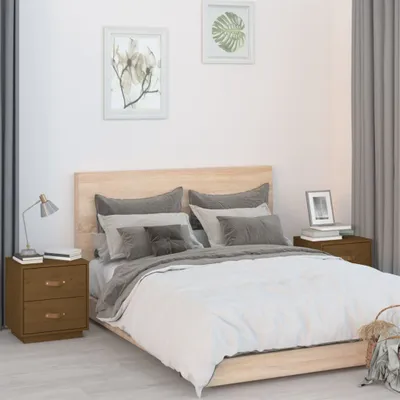 Zdjęcie produktu dla VidaXL 818332, Brązowy, Drewno sosnowe, 400 mm, 340 mm, 450 mm, 2 szt.