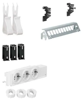 Zdjęcie produktu dla Hager Multimedia Kit 12xPatch-Panel UM00M2