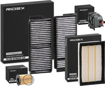 Produktbild von RIDEX Filterset Inspektionspaket Filtersatz für MAZDA 3 (BK) 3 Stufenheck (BK)