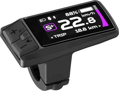 Produktbild von Bafang | DPC-080 Display für CAN-Systeme von Bafang, Geschwindigkeitslimit einstellbar, E-Bike Pedelec Schwarz