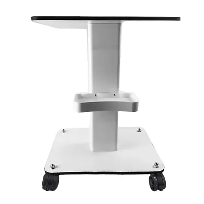 Image de Chariot de salon, grande surface de table, capacité de charge 40 kg , BLANC