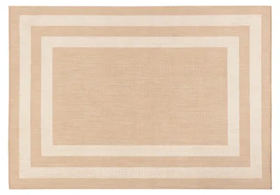 Produktbild von Teppich Terrace Bordüre in beige 160 x 230 cm