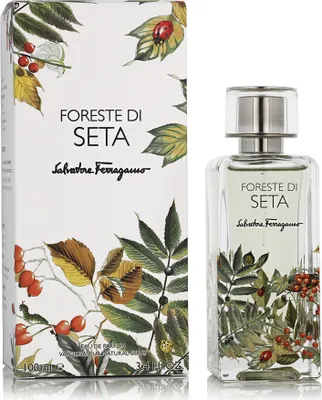 Obrázok produktu pre Salvatore Ferragamo Foreste dìi Seta, Ženy, 100 ml, Nádoba na jedno použitie, šalviový olej, Vetiver, Sprej