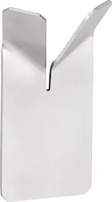 Zdjęcie produktu dla Podwójny hak Bemeta Niva ze stali nierdzewnej szlifowany