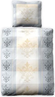 Produktbild von Jilda-Tex Digitaldruck Edelsatin Bettwäsche "Ornament" Satin Satinbettwäsche 100% Baumwolle