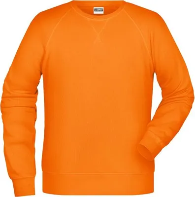 Produktbild von Klassisches Sweatshirt mit Raglanärmeln orange, Gr. L
