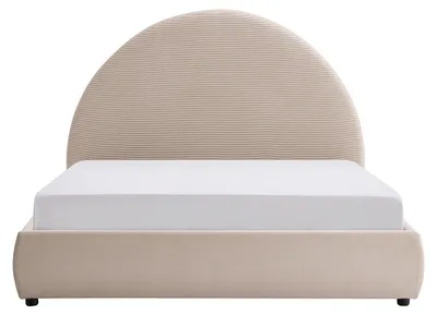 Produktbild von Bett mit Stauraum 180 x 200 cm – Cord – Beige – LIRIMO