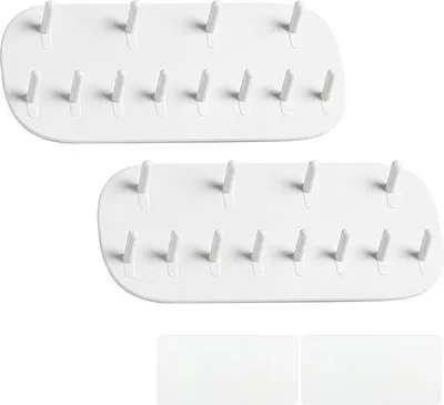 Produktbild von Famanu Kettenhalter mit 12 Haken - Wandmontage