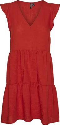 Produktbild von Vero Moda Kita ärmelloses Midikleid Rot XL Frau Rot XL