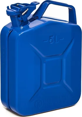 Produktbild von Oxid7® by BW Kraftstoffkanister Metall Benzinkanister 5 Liter - Blau RAL - UN-Zulassung - Hergestellt in Europa