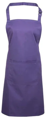 Obrázok produktu pre Premier - „Colours Collection“ zásterka pre pánov/dámy Unisex, taška LT5855 (jednotná veľkosť) (fialová)