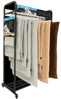 Produktbild von Petlando Decke Daisy XXL grau 130 x 90 x 4 cm