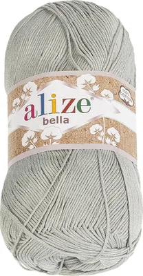 Image de Fil BELLA - 100g / 360 m - Gris