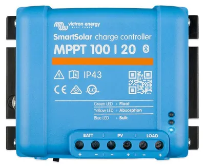 Produktbild von Victron Solar Laderegler | Smart Solar | MPPT 100/20 | 12/24/48V