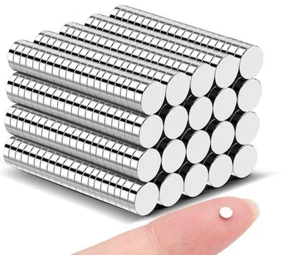 Image de Mini-aimants, 200 pièces, 3 x 1 mm, petits aimants en néodyme, ultra-puissants, pour tableaux magnétiques, tableaux blancs, réfrigérateurs, portes, bureaux