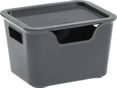 Produktbild von CEP Office Solution Bella Aufbewahrungsbox 1.9 l grau 14.0 x 18.0 11.0 cm