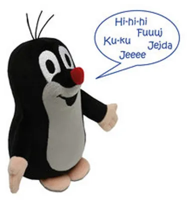 Produktbild von Der kleine Maulwurf Plüsch sprechend 16 cm