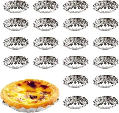 Obrázok produktu pre Malé formy na pečenie, 20 ks, košíčky na muffiny a cupcakes