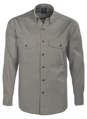 Immagine prodotto di Projob - Camicia da uomo, tessuto di cotone twill ET224 (taglia L) (grigio antracite)