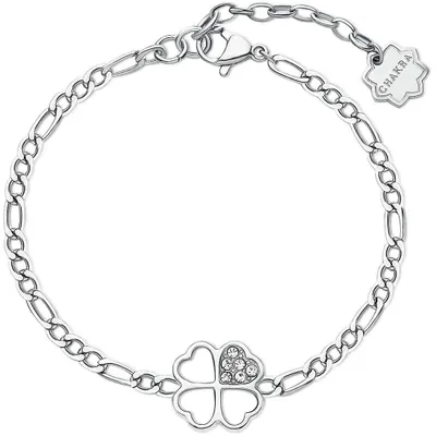 Produktbild von Stahl Glücks-Chakra-Armband BHKB141