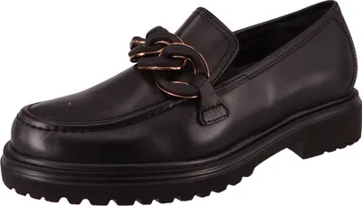 Produktbild von Gabor DAVOS Damenschuhe - elegante Slipper - Halbschuhe schwarz Elegant NEU