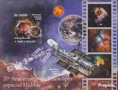 Produktbild von Briefmarken Sao Tome e Principe 2010 Mi Block779 (kompl.Ausg.) postfrisch Weltraumteleskop Hubble