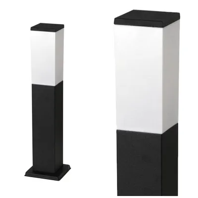 Image de Poteau de jardin moderne 1xE27 Bonn noir mat 8338 Rabalux
