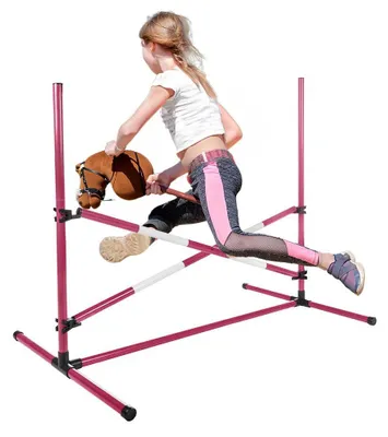 Image de Obstacle modulable rose pour hobby horsing
