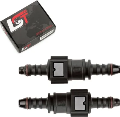 Produktbild von 2x Schnellverschluss mit Gegenstück Set Kraftstoffleitung gerade 7,89 * 9 mm